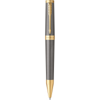 Ручка кулькова Parker INGENUITY Grey Lacquer GT BP (60 432)