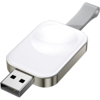 Зарядний пристрій Essager Wireless charger for smart watch USB white (EWXA-YB02-Z)