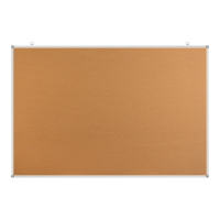Офісна дошка Buromax коркова 100x150 см, алюмінієва рамка (BM.0051)