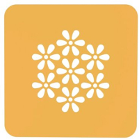 Кондитерський килимок Silikomart для декорування "Сакура" d 100 мм h 1 мм 2 шт (STENCIL SAKURA)