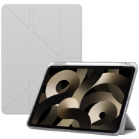 Чохол до планшета BeCover Ultra Slim Origami Transparent Apple iPad Air 11" M4 2026 Gray (715184)