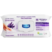 Серветки для прибирання Deep Fresh Lavanda Вологі 100 шт. (8681554633474)