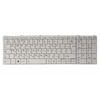 Клавіатура ноутбука PowerPlant TOSHIBA Satellite C850, C870 белый, белый фрейм (KB311781)