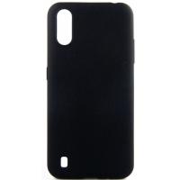 Чохол до мобільного телефона Dengos Carbon Samsung Galaxy A01, black (DG-TPU-CRBN-54) (DG-TPU-CRBN-54)