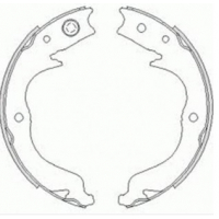 Гальмівні колодки Bosch 0 986 487 739