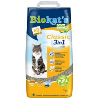 Наповнювач для туалету Biokat's CLASSIC (3 в 1) 18 л (4002064613789)