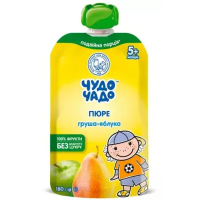 Дитяче пюре Чудо-Чадо Груша Яблоко 180 г (4820016254619)