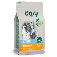 Сухий корм для кішок OASY LIFESTAGE Kitten курка 7.5 кг (8053017348230)