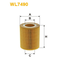 Фільтр масляний Wixfiltron WL7490