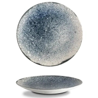 Тарілка G.Benedikt Isabelle Rustic кругла 21 см Navy Blue (ISC2121-K0021)
