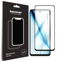 Скло захисне BeCover Tecno Spark 20 Pro (KJ6) Black (710653)