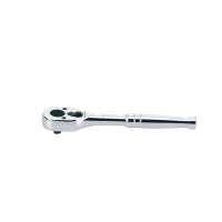 Тріскачка KING TONY 1/4" 24-зуба з метал. шліф. руквя 140мм (2769-55P)