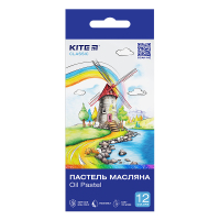 Пастель Kite масляна, 12 кольорів Kite Classic (K-071)