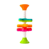 Розвиваюча іграшка Fat Brain Toys Пірамідка- спінер MiniSpinny тактильна (FA134-1)