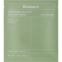 Маска для обличчя Biodance Refreshing Sea Kelp Real Deep Mask 34 г (8809937361473)