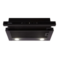 Витяжка кухонна Interline SLIM ULTRA GLASS BL A/60