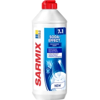 Засіб для ручного миття посуду Sarmix Soda-effect 500 мл (4820268103666)