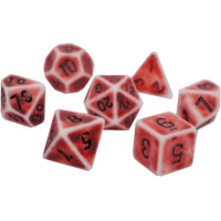 Набір кубиків для настільних ігор Games 7 Days Ancient 7 Dice Set - Red (g7danc10)