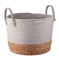 Кошик для зберігання ARDESTO Minimalism Паперовий шпагат Сірий 12 л (ARHC2507RG)
