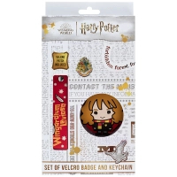 Бейдж Kite набір на липучці та підвіска Harry Potter (HP25-3010-1)