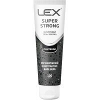Інтимний гель-змазка Lex Condoms Super Strong Регенеруючий З екстрактом алое вера 100 мл (7640341151943)