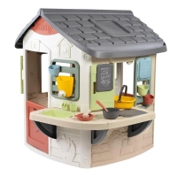 Ігровий будиночок Smoby Life "Садівник" з кухнею та мийкою, 16 аксес., 132х144х140 см (7600810505)
