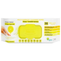 Серветки для прибирання Deep Fresh Lemon Вологі 100 шт. (8681554631883)