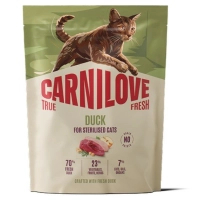 Сухий корм для кішок Carnilove True Fresh Duck Sterilised 400 г (8595602582334)