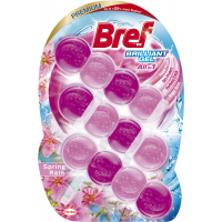 Туалетний блок Bref Блискучий гель Весняний дощ 42 г х 3 шт. (9000101508918)