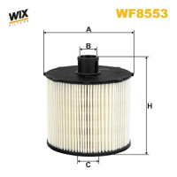 Фільтр паливний Wixfiltron WF8553