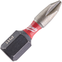 Набір біт Milwaukee SHOCKWAVE, PH1, 25мм, 2шт (4932430850)