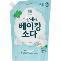 Засіб для ручного миття посуду LG Natural Pong Baking Soda запаска 1.2 л (8801051232394)
