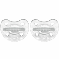 Пустушка Chicco Physioforma Crystal силіконова від 16 до 36 місяців 2 шт (73086.31)