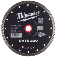 Круг відрізний Milwaukee алмазний DHTS 230, 230мм (4932399550)