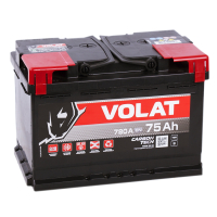 Акумулятор автомобільний VOLAT 75A +прав (0) (L3) 780А
