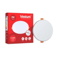 Світильник Vestum LED "без рамки" круг 9W 4100K (1-VS-5504)