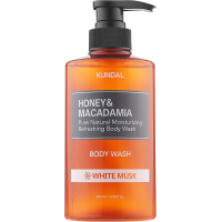 Гель для душу Kundal Honey & Macadamia Body Wash White Musk 500 мл (8809568740258)