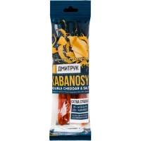 Мʼясні снеки Дмитрук Кабаноси Cheddar & Salt 80 г (4820247141788)