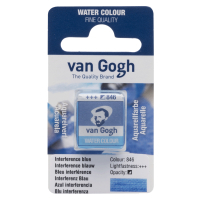Акварельні фарби Royal Talens Van Gogh (846), Інтерферентний синій, кювета (8712079419660)