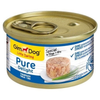 Консерви для собак GimDog Pure Delight для мініатюрних порід з тунцем 85 г (4002064513157)
