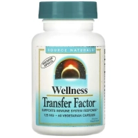 Вітамінно-мінеральний комплекс Source Naturals Підтримка імунітету, Wellness Transfer Factor, 60 вегетаріанських (SN2635)
