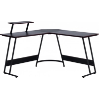 Комп'ютерний стіл GT Racer T-1741 Black (T-1741 (130x130x45x73) Black)