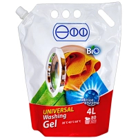 Гель для прання Eff ВІО Universal Washing Gel Дой-пак 4 л (4820017663892)