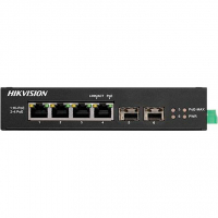 Комутатор мережевий Hikvision DS-3T0506HP-E/HS
