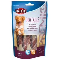 Ласощі для собак Trixie Premio Duckies качка з кальцієм 100 г (4011905315386)