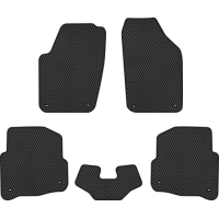 Килимок в салон EVAtech Volkswagen Polo (IV) 3-doors 2001-2009 4 поко (VW12025CGK5TL8RBB)