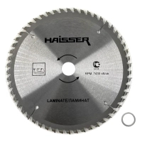 Диск пильний HAISSER по ламінату - 190х30 54 зуб. (16485)