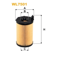 Фільтр масляний Wixfiltron WL7501