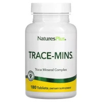 Мінерали Natures Plus Комплекс мікроелементів, Trace-Mins, Trace Mineral Complex, 180 таблеток (NAP-03560)