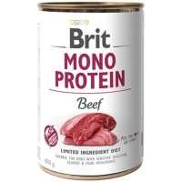 Вологий корм для собак Brit Care Mono Protein Beef з яловичиною (8595602555338)